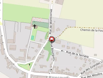 Carte de Terrain De Football à Boncourt