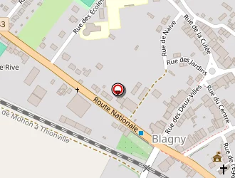 Carte de Teravia à Blagny