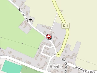 Carte de Agrial à Réville