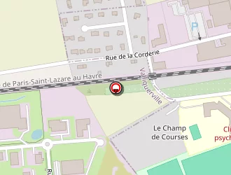 Carte de Co-jamet à Valliquerville