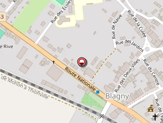 Carte de Nicolas Guylain à Blagny