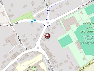 Carte de Delme Laurent à Chauny