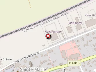 Carte de Samson à Yvetot