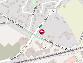 Carte de Siac à Yvetot