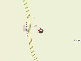 Carte de Alunver à Valliquerville