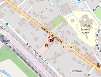 Carte de S.n.c.f à Carignan