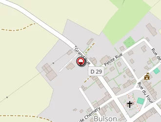 Carte de Pierre Willy à Bulson