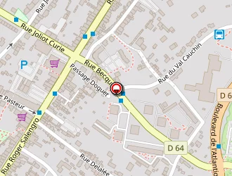 Carte de La Poste à Cherbourg-octeville