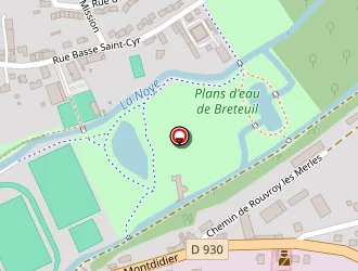 Carte de Sanbri à Breteuil