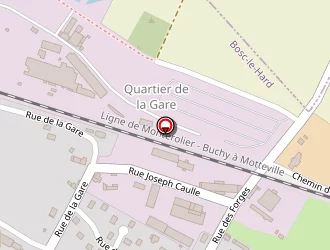 Carte de Carrefour Market à Bosc-le-hard