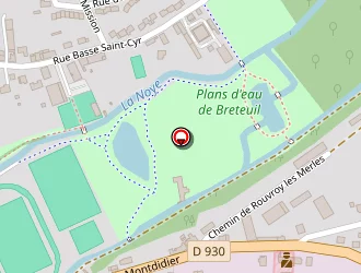 Carte de Centre De Secours à Breteuil