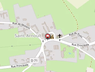 Carte de Commune De St Arnoult à Saint-arnoult