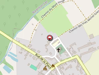 Carte de Taep à Barenton-bugny