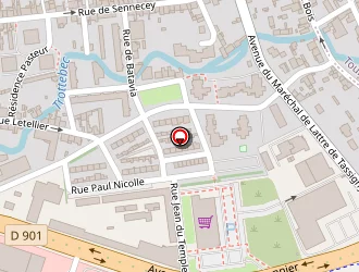 Carte de Districo à Cherbourg-octeville