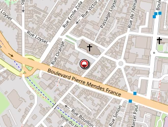 Carte de O Vap Store à Cherbourg-octeville