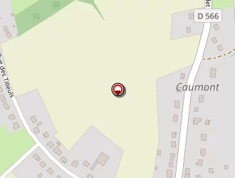 Carte de Kozielski à Caumont