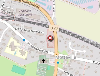 Carte de Artisan Bret Benoît à Motteville