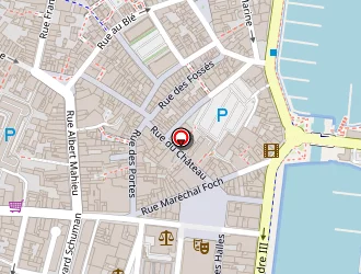 Carte de Bar De La Poste à Cherbourg-octeville