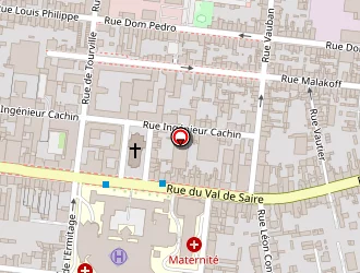 Carte de Institut Mixt'art à Cherbourg-octeville