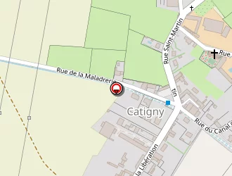 Carte de Petitgenet Claude à Catigny