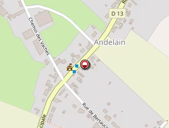 Carte de Magali Coiff' à Andelain