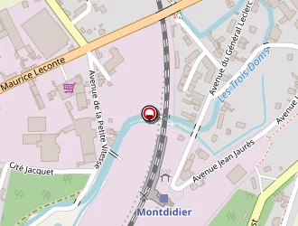 Carte de Café De La Gare à Montdidier