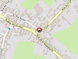 Carte de Couturier Philippe à Feuquières