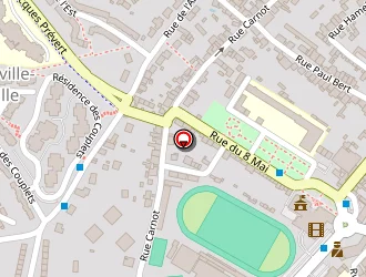 Carte de Emmaüs à Équeurdreville-hainneville