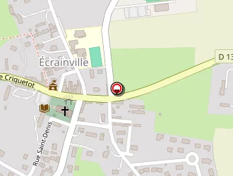 Carte de Garage Marre à Écrainville