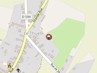 Carte de Gaquere Alexandre à Thuel (le)