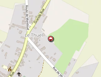 Carte de Terrain De Pétanque à Thuel (le)