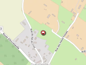 Carte de Durieu à Gueutteville