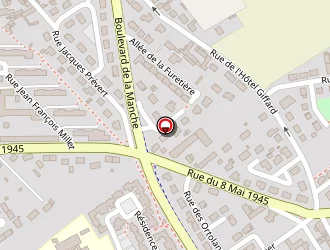 Carte de Mat Force à Tourlaville