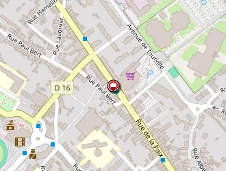 Carte de Super U à Équeurdreville-hainneville