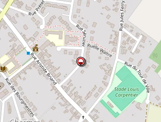 Carte de Morand Gilbert à Charmes