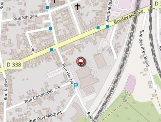 Carte de Centre De Secours à Tergnier