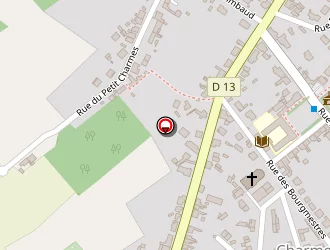 Carte de Aires à Charmes