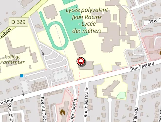 Carte de Collège Parmentier à Montdidier