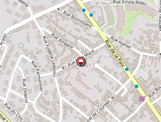 Carte de Fouquet à Équeurdreville-hainneville