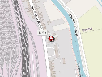 Carte de Quessy Dentaire à Tergnier