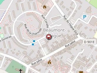 Carte de X-ingenierie à Beaumont-hague