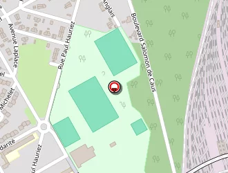 Carte de Complexe Sportif Sncf à Tergnier