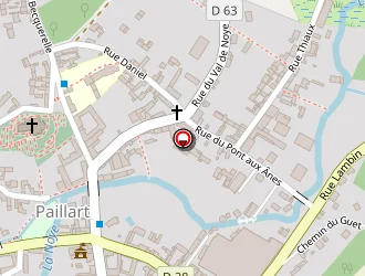 Carte de E-lion à Paillart