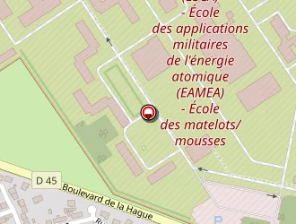 Carte de Ecole Maternelle à Querqueville