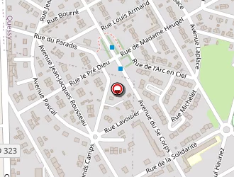 Carte de La Poste à Tergnier