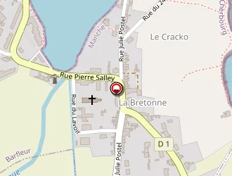 Carte de Camping Indiana à Barfleur