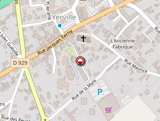 Carte de La Poste à Yerville