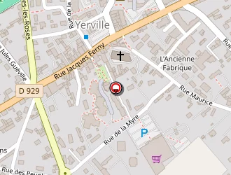 Carte de Lepicard Silo à Yerville