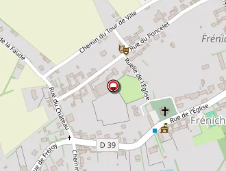 Carte de Ecole à Fréniches