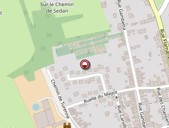 Carte de Bieque Antoine à Bazeilles